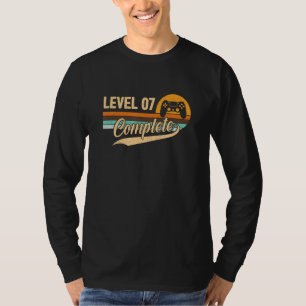 Level 7 Complete - 7th Wedding Anniversary 1 Year T-Shirt