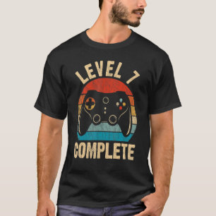 Level 7 Complete Birthday 7th Wedding Anniversary T-Shirt