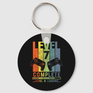 Level 7 Complete Gamer Gift 7 Years Wedding Annive Key Ring