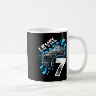 Level 7 Video Game Controller 7th Birthday Gamer G Coffee Mug
