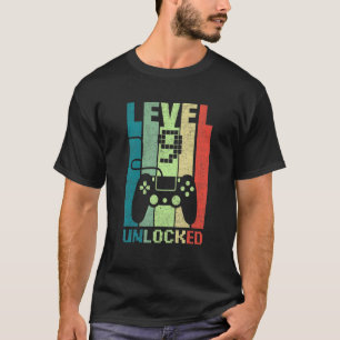 Level 9 Birthday Boy 9 Year Old Video Games Gaming T-Shirt