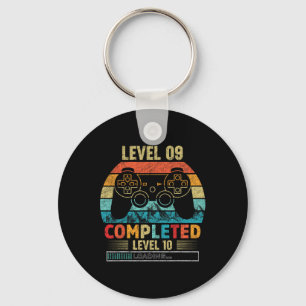 Level 9 Completed Level 10 Loading 9th Birthday Vi Key Ring