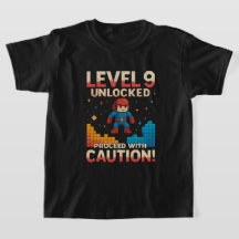 LEVEL 9 UNLOCKED - 9th Birthday Gift For Gamer