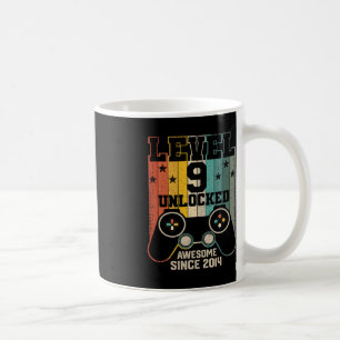 Level 9 Unlocked Awesome 2014 Boy Video Game 9th B Coffee Mug