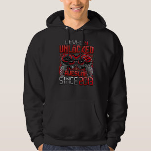 Level 9 Unlocked Awesome Since 2013 9th Birthday   Hoodie
