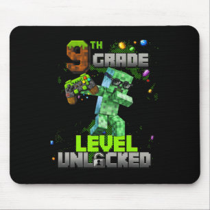 Level 9 Unlocked Awesome Since 2016 Birthday Boy P Mouse Mat