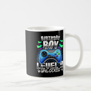 Level 9 Unlocked Video Game 9th Birthday Gamer Gif Coffee Mug