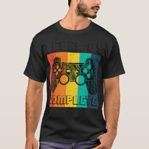 Level Complete Gaming Controller 9 Birthday Gift G T-Shirt