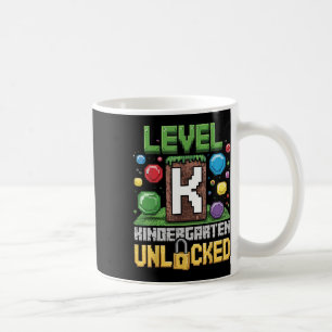 Level Kindergarten Unlocked Video Game Funny Back Coffee Mug