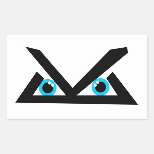 Level Logo Rectangular Sticker (Front)