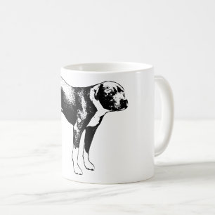 Level Look – Ink Dog Side Gaze Coffee Mug