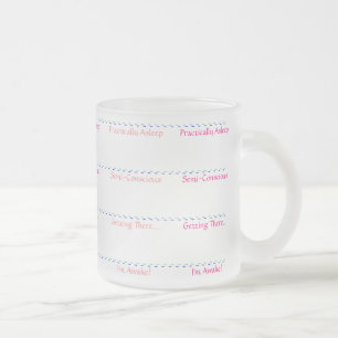 Level of Consciousness Frosted Mug