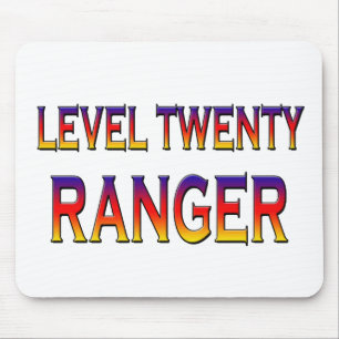 Level twenty ranger mouse mat