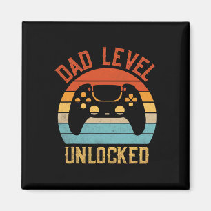 Level Unlocked - Game Lover Gamer Soon To Be Fathe Magnet