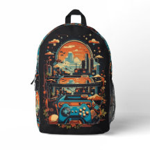 Level Up Backpack | Gaming & School Sports Bag