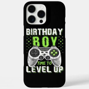 Level Up Birthday Boy Video Game iPhone 16 Pro Max Case