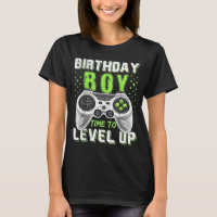 Level Up Birthday Boy Video Game