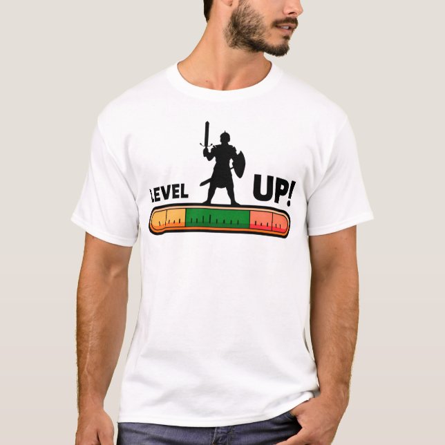 Level Up! (D) T-Shirt (Front)