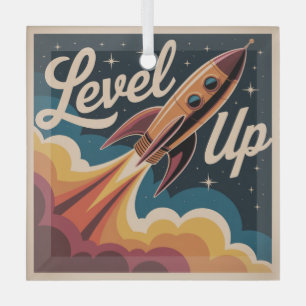Level Up Glass Tree Decoration
