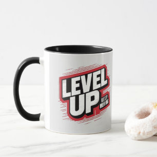 Level Up Keep Moving Mug
