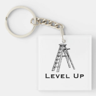 Level Up  Key Ring
