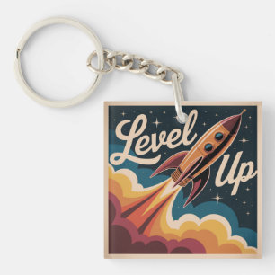 Level Up Key Ring