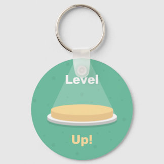 Level Up! | Level Up Button Key Ring