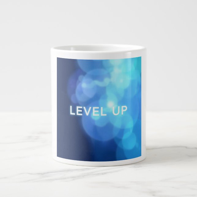 Level Up Mindset Large Coffee Mug (Front)