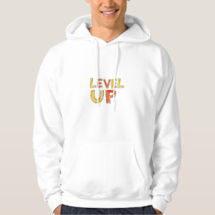 Level Up Motivation Design Hoodie
