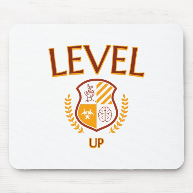 Level Up Mouse Mat (Front)