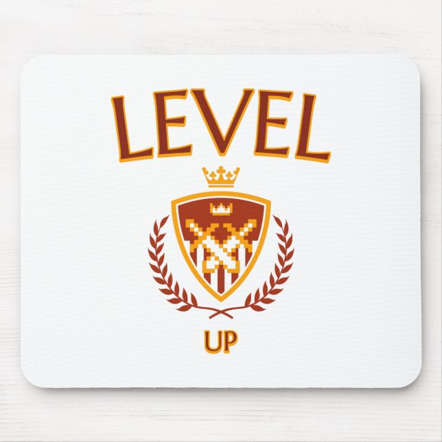 Level Up Mouse Mat (Front)