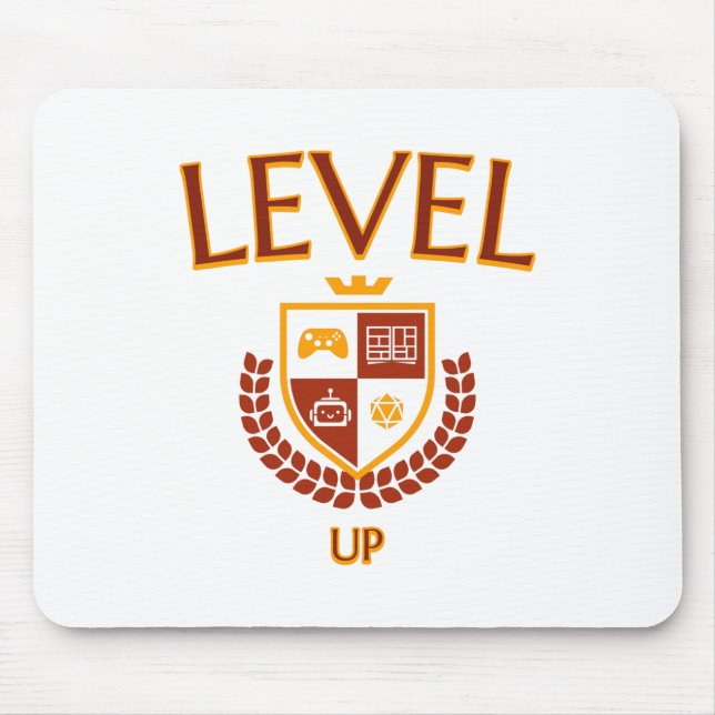 Level Up Mouse Mat (Front)