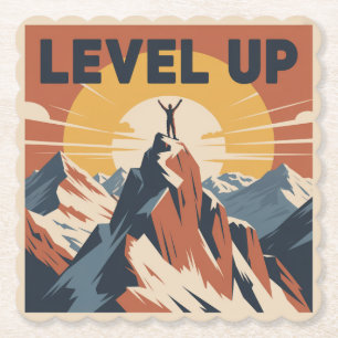 Level Up Paper Coaster