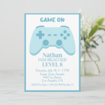 Level Up Party | Video Game 8th Boy Birthday