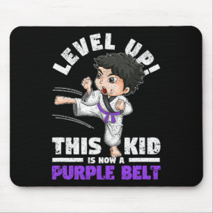 Level Up This Kid Is Now A Purple Belt Karate Mart Mouse Mat