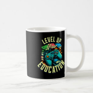 Level Up Your Education - Gaming-inspired Teacher  Coffee Mug