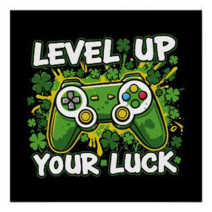 Level Up Your Luck Poster