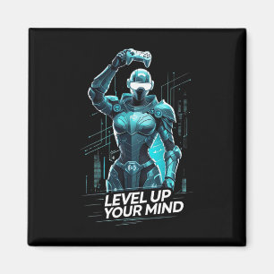 Level Up Your Mind Ai Gamer Magnet