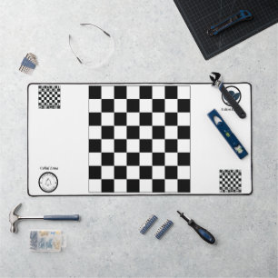 Level Up Your Workspace: Chessboard Desk Mat