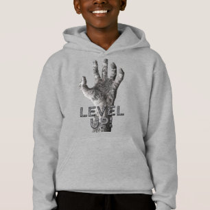 "Level Up!" Zombie Hand shirts & jackets