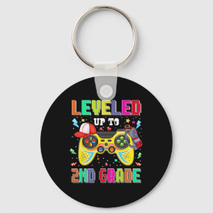 Leveled Up To 2nd Grade Gamer First Day Boys Ck To Key Ring