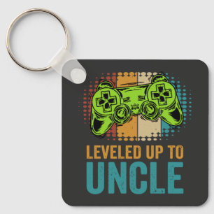 Leveled Up To Uncle 2024 Key Ring
