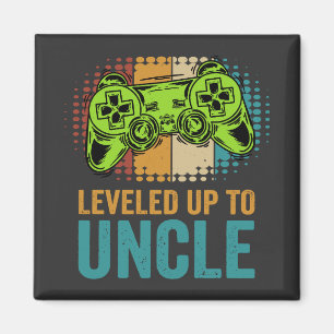 Leveled Up To Uncle 2024 Magnet