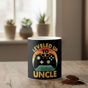 Leveled Up to Uncle Coffee Mug