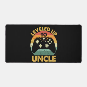 Leveled Up to Uncle Desk Mat