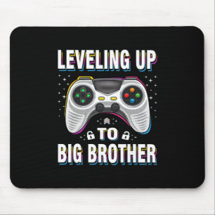 Leveling Up To Big Brother 2025 Funny Gamer Boys K Mouse Mat