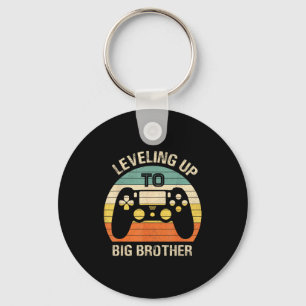 Leveling Up To Big Brother 2025 Funny Gamer Vintag Key Ring
