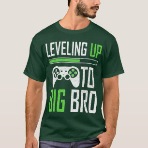 Leveling Upo Big Bro Gamer Promotedo Big Brother L T-Shirt