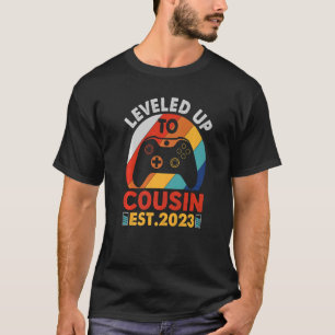 Levelled Up To Big Cousin 2023 Vintage Soon To Be T-Shirt