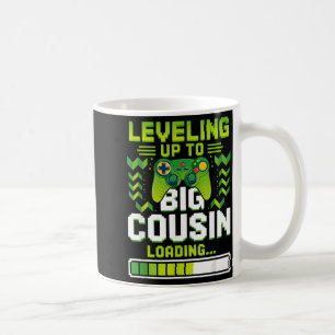Levelled Up to Big Cousin Promoted to New Future Coffee Mug